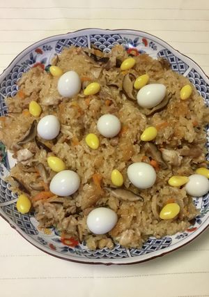 中華おこわ・中華ちまき　炊飯器で簡単-レシピのメイン写真