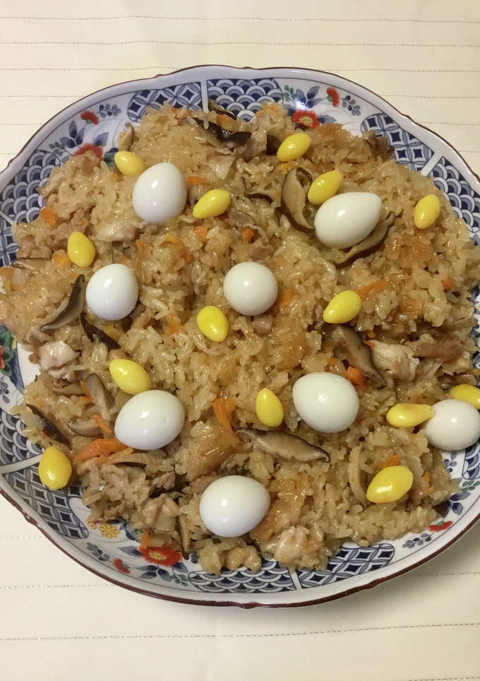 中華おこわ・中華ちまき　炊飯器で簡単-レシピのメイン写真