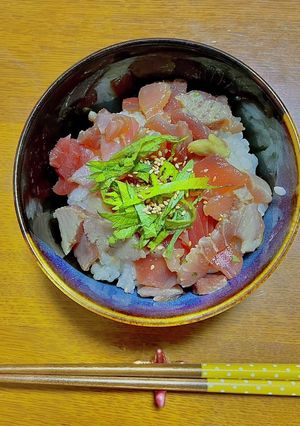 明治時代のレシピ再現!まぐろ丼-レシピのメイン写真