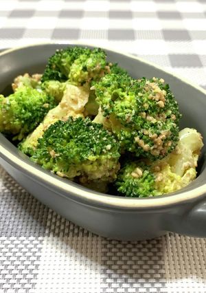 ブロッコリーのごま和え(マヨポン味)-レシピのメイン写真