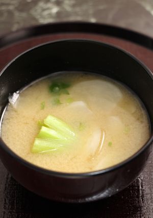 簡単！カブのお味噌汁-レシピのメイン写真