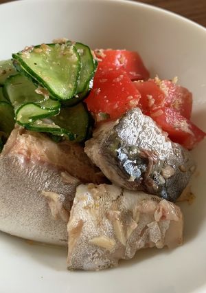 サバ缶の酢の物-レシピのメイン写真