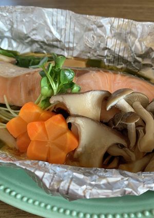 鮭のホイル焼き-レシピのメイン写真