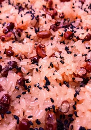 ガッテン応用お赤飯！圧力鍋で簡単！時短！-レシピのメイン写真