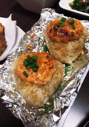 明太チーズの焼きおにぎり-レシピのメイン写真