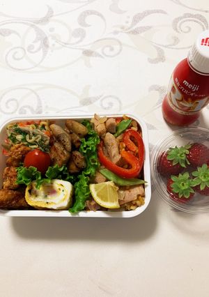 受験生の娘のお弁当2022.01.10-レシピのメイン写真