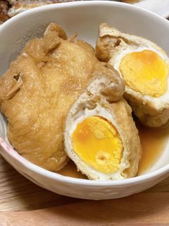 簡単!卵の巾着煮-レシピのメイン写真