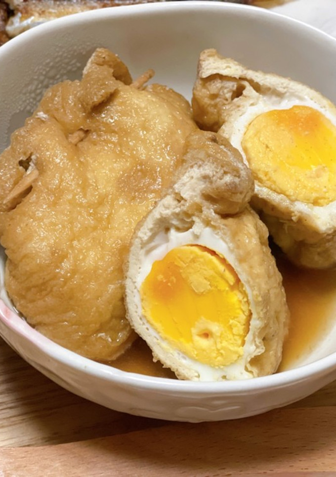 簡単！卵の巾着煮-レシピのメイン写真