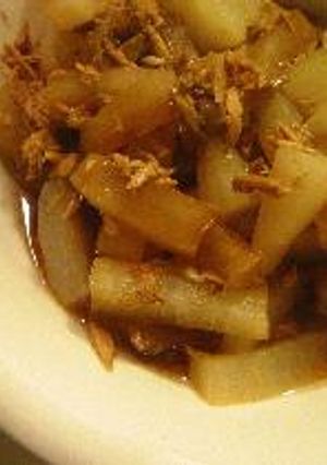 超簡単。本格味のマグロ（ツナ）大根-レシピのメイン写真