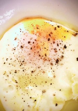 レンジで簡単*卵の揚げ焼き風-レシピのメイン写真