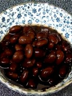 ただの黒豆煮(スイーツ)-レシピのメイン写真