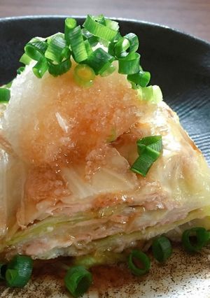 キャベツの重ね蒸し-レシピのメイン写真