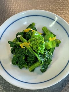 旬の#菜の花。#簡単柚子風味漬物-レシピのメイン写真