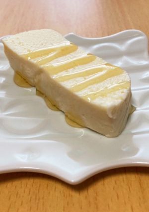 カッテージチーズのレンジチーズケーキ-レシピのメイン写真