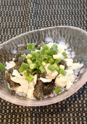 ヒラメ皮のネギぽん酢-レシピのメイン写真