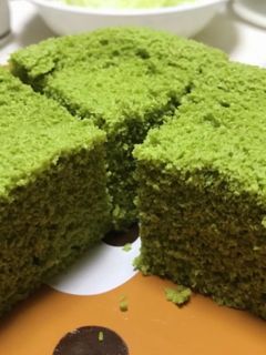 *おから蒸しパン*~抹茶~-レシピのメイン写真