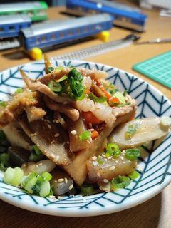 豚ごぼうこんにゃく厚揚げ人参のピリ辛炒め-レシピのメイン写真