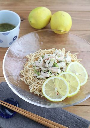 低糖質☆豆腐干とささみのねぎ塩レモン風味-レシピのメイン写真