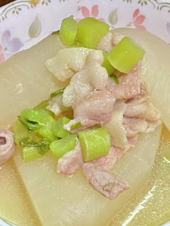 聖護院大根と豚バラ肉の白味噌煮-レシピのメイン写真