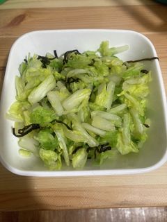 白菜と塩昆布の簡単漬物-レシピのメイン写真