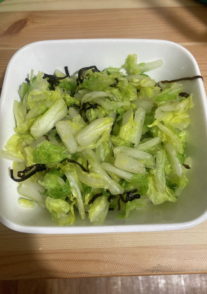 白菜と塩昆布の簡単漬物-レシピのメイン写真