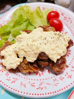 豚こま肉の照り焼き★タルタルソース-レシピのメイン写真
