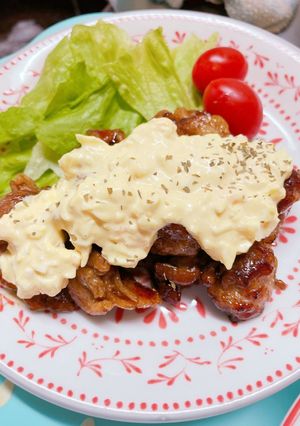 豚こま肉の照り焼き★タルタルソース-レシピのメイン写真