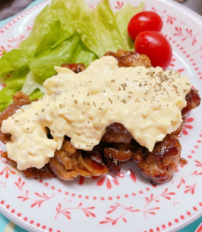 豚こま肉の照り焼き★タルタルソース-レシピのメイン写真