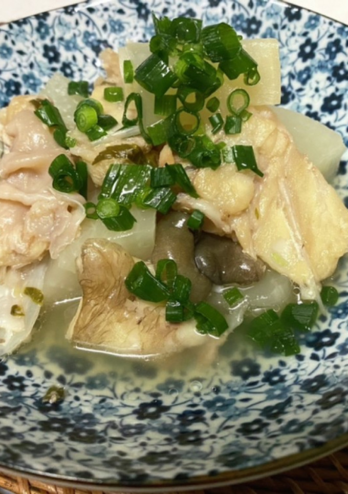 圧力鍋で時短！クエ大根-レシピのメイン写真