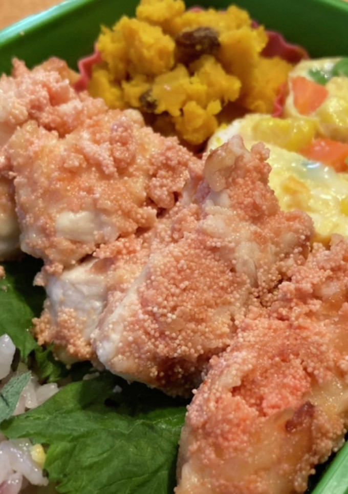 お弁当用☆鶏ささみの明太バター-レシピのメイン写真
