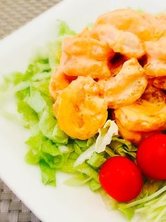 プリップリ♡簡単でも本格的なエビマヨ-レシピのメイン写真