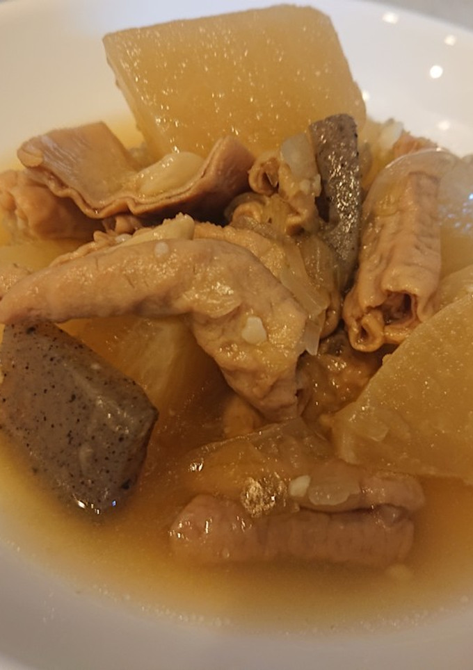 とろとろ塩モツ煮込み-レシピのメイン写真
