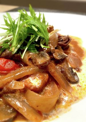 【デミグラス不要】ビーフストロガノフ-レシピのメイン写真
