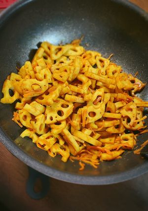 蓮根のカレーきんぴら-レシピのメイン写真