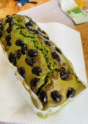 黒豆煮→抹茶&黒豆パウンドケーキ-レシピのメイン写真