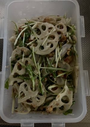 根菜とナッツのサラダ-レシピのメイン写真