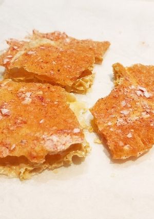 エビの殻とチーズのカリカリせんべい-レシピのメイン写真