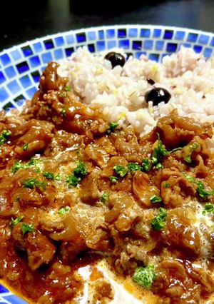 煮込み5分でビーフストロガノフ-レシピのメイン写真