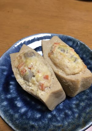 高野豆腐のつくね詰☆和風の一品-レシピのメイン写真