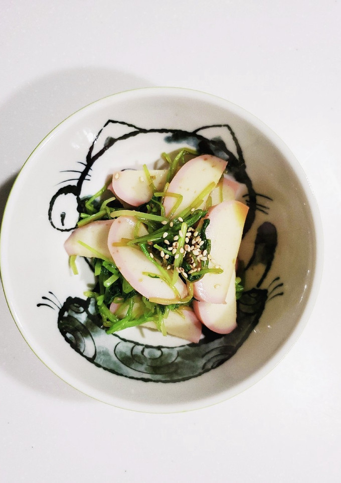 くせぇがクセに三つ葉とかまぼこの和え物！-レシピのメイン写真