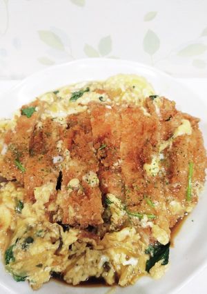 ❦卵ふわふわチキンカツ丼❦-レシピのメイン写真