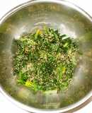 ほうれん草胡麻和え♪簡単基本目の疲れ