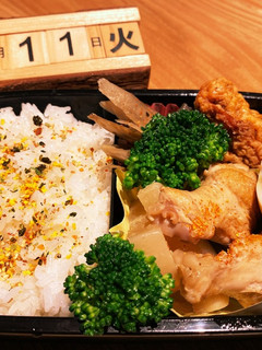 2021.1/11 中学生男子お弁当-レシピのメイン写真