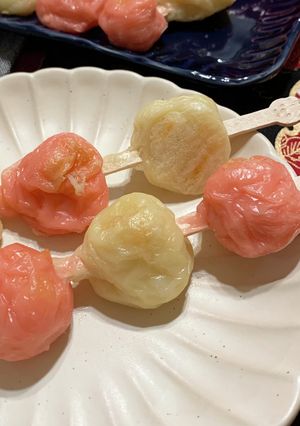 どんど焼き☆繭玉だんご-レシピのメイン写真