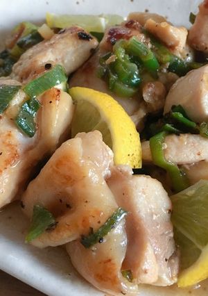 鶏肉のねぎ塩炒め-レシピのメイン写真
