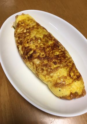 アルミホイルで包んで作るオムライス☆-レシピのメイン写真