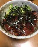 簡単！☆乗っけるだけのマグロアボカド丼！