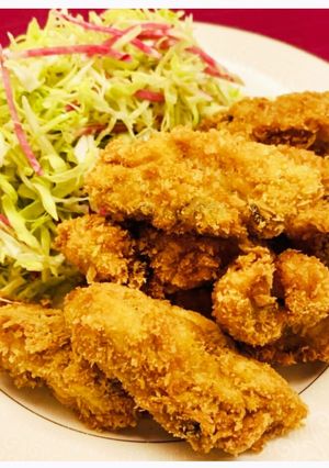 生食用牡蠣むき身で♪レアなカキフライ-レシピのメイン写真