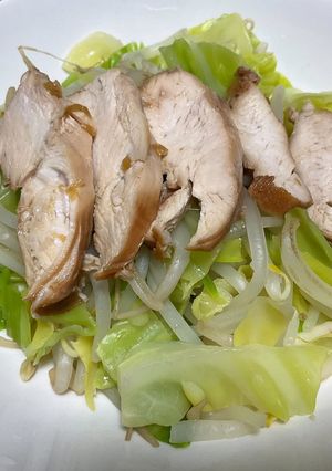 チャンポン風味のゆで野菜&チャーシュー♫-レシピのメイン写真
