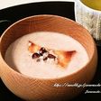 甘酒とミルクのおしるこ